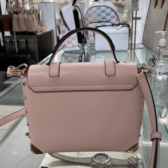 MICHAEL KORS MANHATTAN MEDIUM TOP HANDLE SCHOOL SATCHEL CROSSBODY BAG 
NWT - Picture 5 of 16